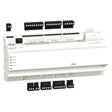 ficha técnica do produto Características TM168B23S CONTROLADOR PROGRAMAVEL M168 SEM DISPLAY 23 E/S /S principal Linha de produto Modicon M168 logic controller Tipo de produto ou componente