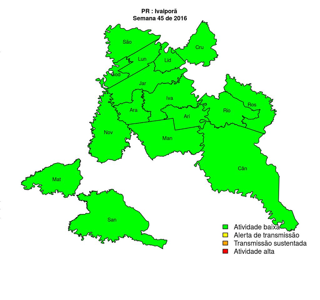 Regional Ivaiporã Arapuã Ariranha do Ivaí Cândido de Abreu Cruzmaltina Godoy Moreira Ivaiporã Jardim Alegre Lidianópolis Lunardelli Manoel Ribas Mato Rico Nova Tebas Rio Branco do Ivaí Rosário do