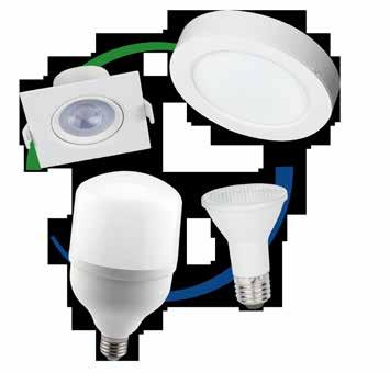 LINHA LED INTERNA LÂMPADAS LÂMPADAS DE FILAMENTO RETRÔ LUMINÁRIAS LINEARES SPOTS DE EMBUTIR PAINÉIS A linha LED interna ECOFORCE possui componentes de última geração e versatilidade na aplicação.