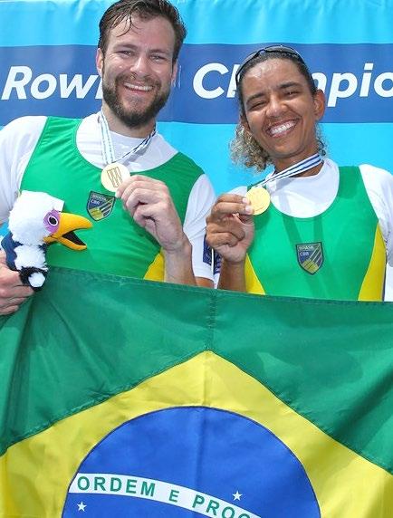 O Brasil conquistou um ouro e um bronze nas finais.