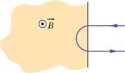 região. (a) A carga da partícula é positiva ou negativa? (b) A velocidade final da partícula é maior, menor ou igual a v 0?