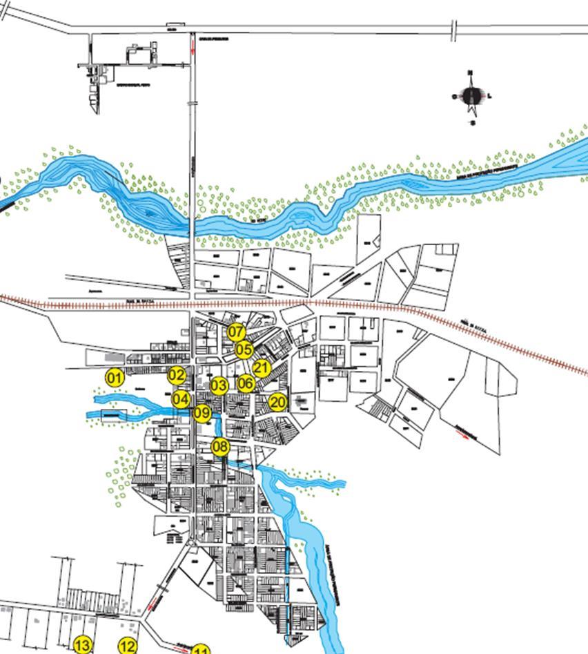 Figura 02: Mapa Patrimônio Histórico