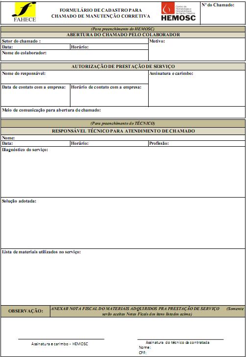 INSERIR LOGO DA EMPRESA ANEXO IV R.