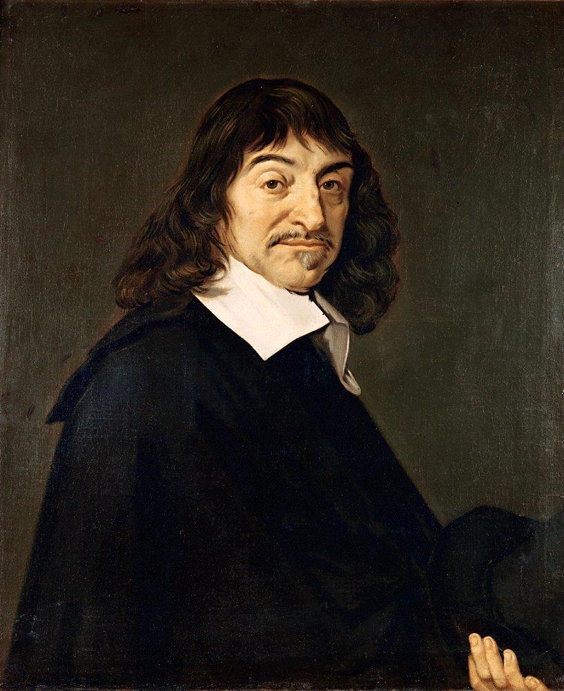 Precursores do Iluminismo René Descartes HALS, Frans.