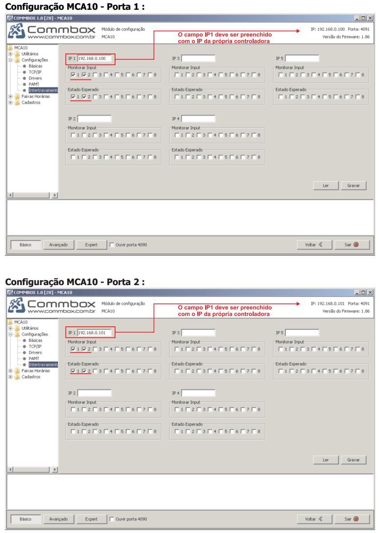 Configuração para