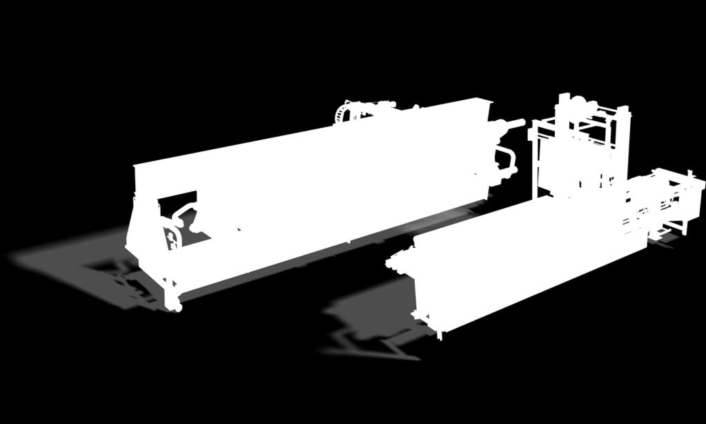 Figura 3: Filtro prensa overhead (esquerda) e sidebar (direita). A maior diferença de construção é a suspensão das placas.