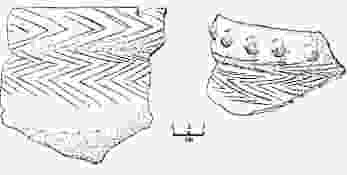 Cerâmica temperada com areia (Fonte: HILBERT, 1955). O segundo grupo classificado por Hilbert refere-se à cerâmica Konduri.