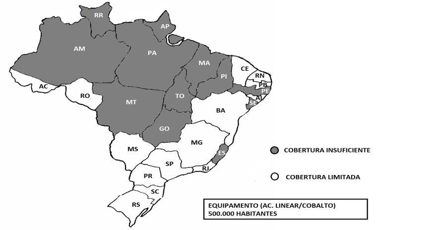 O número de equipamentos no Pará teve um leve aumento significativo, comparando com os demais estados da região norte. O Acre, Amapá e Roraima tiveram os menores índices na quantidade de equipamentos.