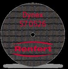 com/dynex Dynex, 22 x 0,7 mm / 22 x 1,0 mm Ideal para corte e desgaste, bem como acabamento de pequenos raios, além de correções de forma de ligas de metais não nobres e de estruturas  Dynex, 26 x