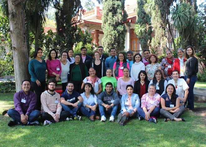 Oficina de Aprendizagem mais Serviço Participantes das comunidades educacionais da América Central e do México Central participaram do curso Por meio da parceria entre Províncias maristas, Gladis