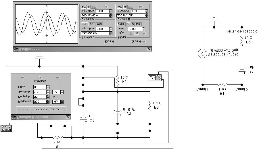 4-4 2 2 1 Z = R + X tan C X R C Z φ R X c Figura 4. 2 - Triângulo da Impedância 4.4 PROCEDIMENTO 1.