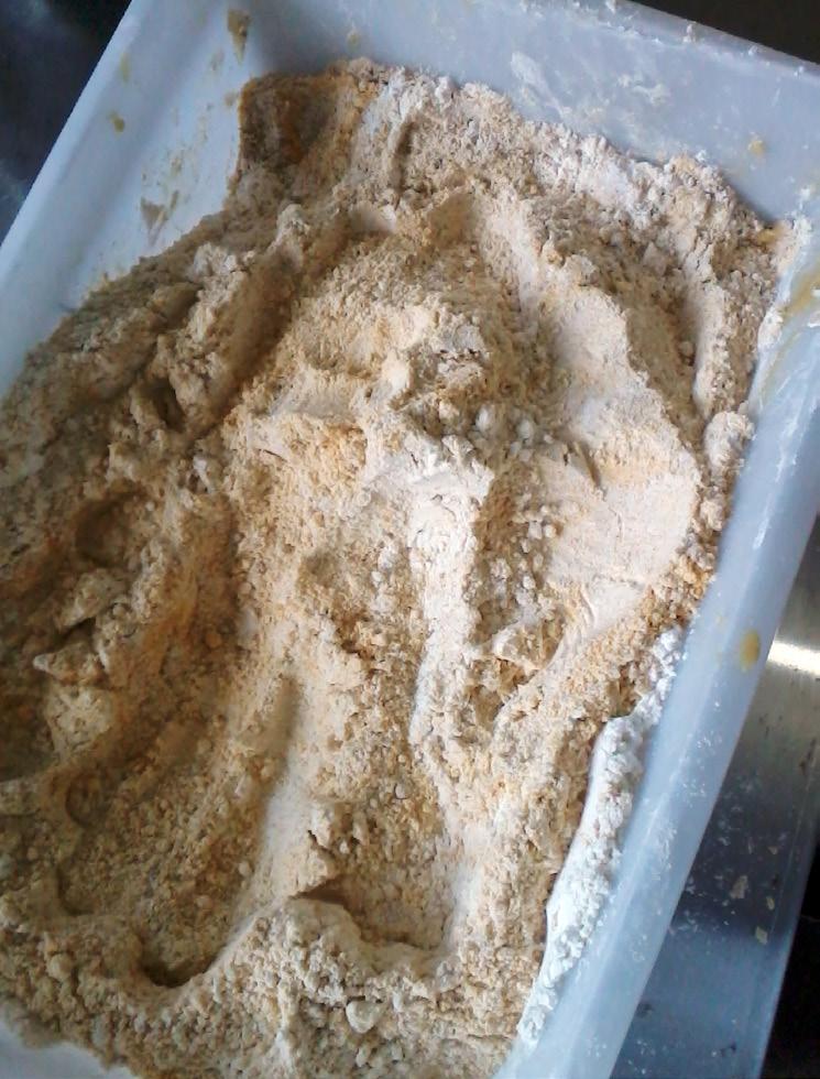 6 Na Figura 6, observa-se o fluxograma com as etapas de elaboração do biscoito enriquecido com farinha de pupunha.