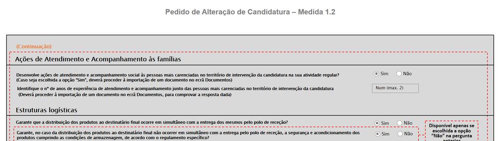 Substituição de entidade mediadora ECRÃ ENTIDADES / SEPARADOR