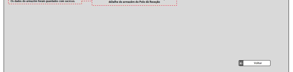 Receção ECRÃ ARMAZÉNS / SEPARADOR POLO DE RECEÇÃO 146