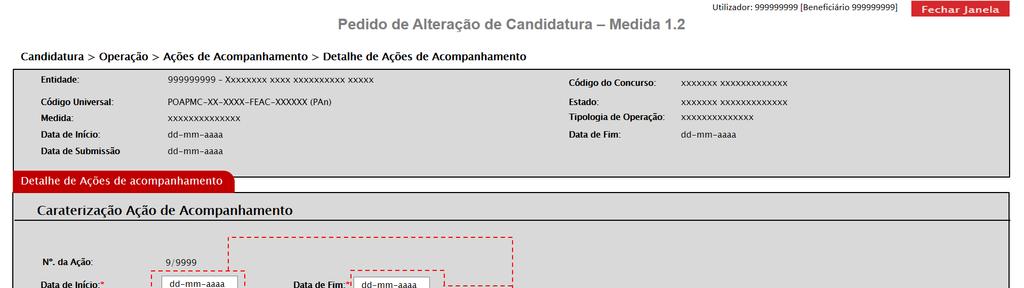 AÇÕES DE ACOMPANHAMENTO 155   AÇÕES DE