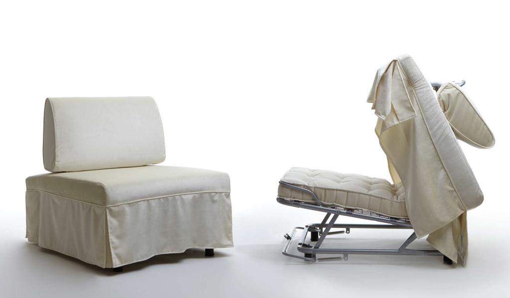 mitri seat bed sofa mitri maple com cama design INDUFLEX 144 Seat: Steady in the mechanism. 30Kg/m 3 polyurethane foam. Back: Steady in the mechanism. 30Kg/m 3 polyurethane foam. Mattress: Spring mattress with 80x190x12cm.