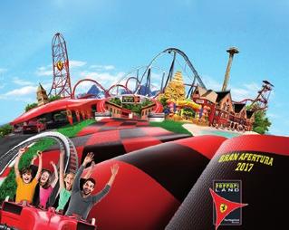 - A entrada de 2 dias consiste no acesso a Ferrari Land e PortAventura Park no mesmo dia, mais outro acesso de 1 dia completo a PortAventura Park.