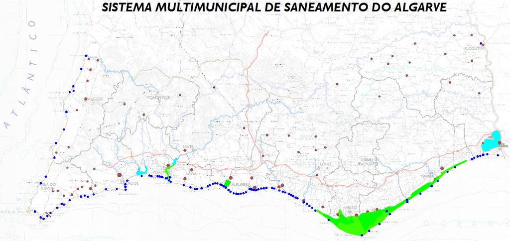 Características da costa algarvia e dos fenómenos relevantes para esta temática sazonalidade na ocupação turística, com as consequências na utilização das infraestruturas de águas residuais;