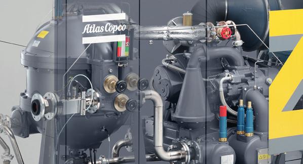 UM PACOTE FULL FEATURE COMPLETO O conceito de pacote completo da Atlas Copco significa uma solução de ar de qualidade compacta e única.