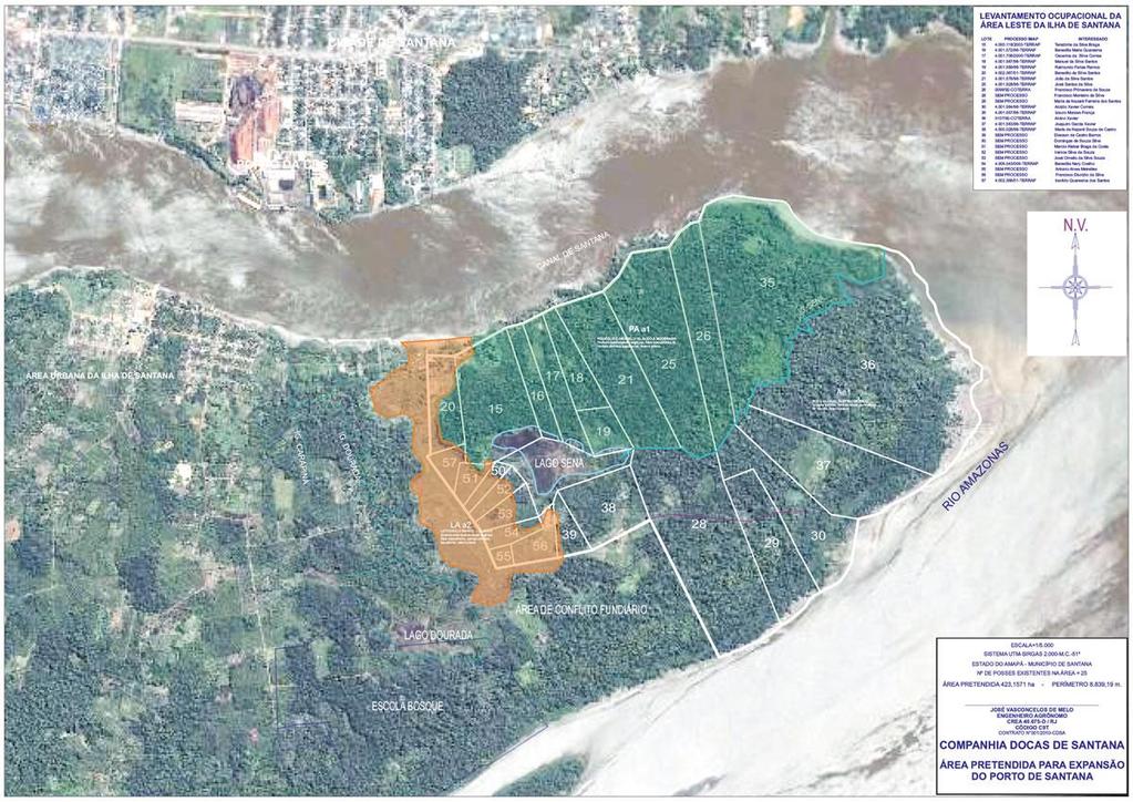 - Zona Portuária 10 Zona destinada a novos terminais públicos e privados, com localização na Ilha de Santana.