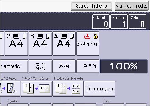 3. Cópia Guardar Dados no Servidor de Documentos O servidor de documentos permite guardar documentos lidos com a função de cópia no disco rígido deste equipamento.