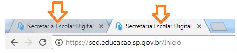 Observe no seu navegador que a tela da inscrição será aberta em uma nova aba. Pronto!