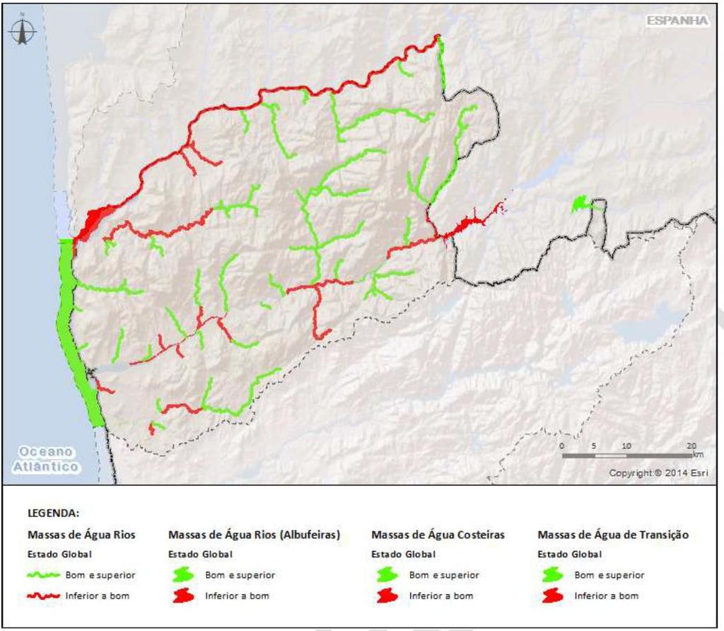 Avaliação Ambiental Estratégia Plano de Gestão de Região Hidrográfica do Minho e Lima (RH1) Plano de Gestão dos Riscos de Inundações (RH1) Objeto de Avaliação Nas figuras seguintes (Figura 4.