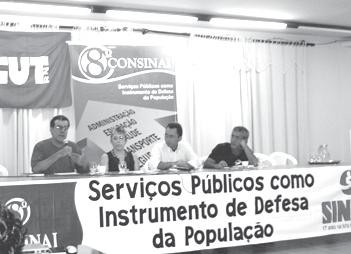 4 Ausências NOTAS Desrespeito Para o debate sobre as demandas da categoria, a coordenação do 8º CONSINAI convidou inicialmente o secretário de Administração, Paulo César de Medeiros.
