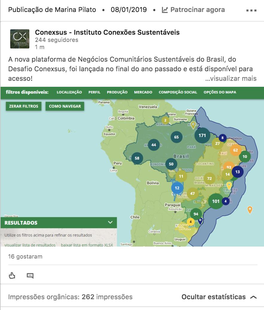 São cooperativas, associações de produtores, negócios sociais ou outras formas associativas de organização comercial e social que geram receita, trabalho e renda para as comunidades envolvidas.