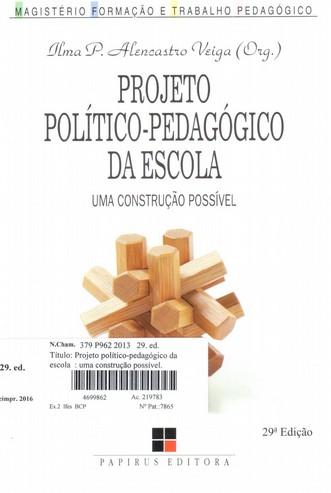 Autonomia da escola: princípios e propostas. 7. ed. São Paulo: Cortez: 2012.
