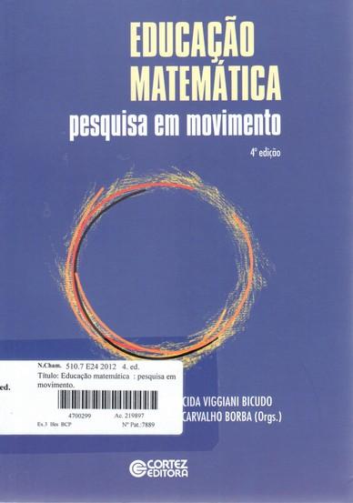 F488 SILVA, Jairo José da. Filosofias da matemática.