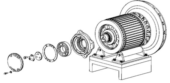 Figura 4 - Rotor do Motor de