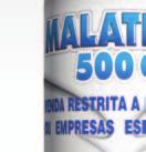 MALATHION 500 CE é um produto eficaz no controle de Moscas (Musca domestica) e Mosquito da Dengue (Aedes aegypti) para tratamento de superfícies, bem como cantos, frestas e fendas.
