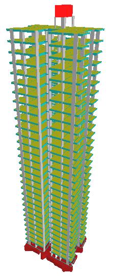 560), edifícios de concreto armado com valores de y z superiores a 1,30 possuem um grau de instabilidade elevado.