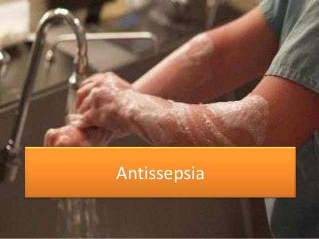 Antissepsia Processo para eliminar, reduzir e também prevenir o crescimento de microorganismosem tecidos vivos (pele, mucosa ou