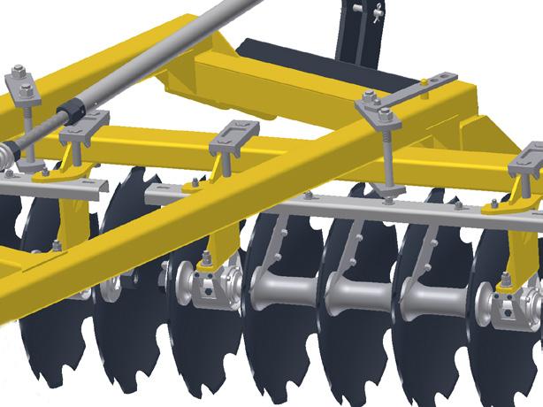 Manutenção Lubrificação A forma mais simples de prolongar a vida útil de sua grade e evitar que apresente interrupções durante o trabalho, é executar uma correta lubrificação, conforme indicamos a