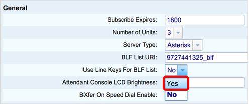 Etapa 5. O clique submete tos as munças. Você ve agora ter configurado BLF usando o URI no 8800 Series do Cisco IP Phone. Usando função prolonga Etapa 1.