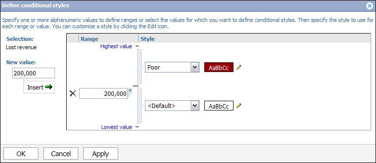 f. Clique em Inserir. 7. Classifique a coluna % de devoluções em ordem decrescente: a. Clique com o botão direito do mouse no título da coluna % de devoluções e clique em Sort. b. Em Ordem de classificação, clique em Decrescente (9 a 1) e, em seguida, em OK.