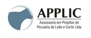 Taxa de Serviço (2019): 52,0% Taxa de Concepção (dg30) (2019): 35,5% Taxa de Prenhez 21d (2019): 18,46% Idade ao 1º