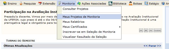 4. Discente - Aceitar/rejeitar convocação.