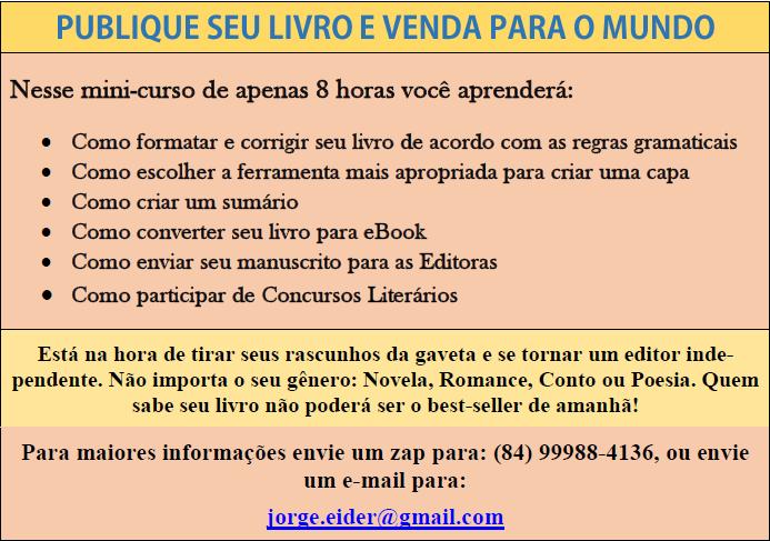 Preço: R$ 35,00 Esse livro pode ser solicitado atraves do e-mail: jorge.eider@gmail.