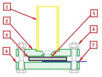 Limite de Resistência (mín.) - Mpa (kgf/cm²) Fonte [3] Tabela 2 Propriedades mecânicas para o aço AISI 316 Limite de Escoamento (mín.) - Mpa (kgf/cm²) Alongamento (%) em 2 (mín.) Dureza HRB (máx.