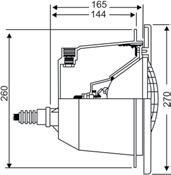 Projectores standard ProJECTores flexinox com espelhos