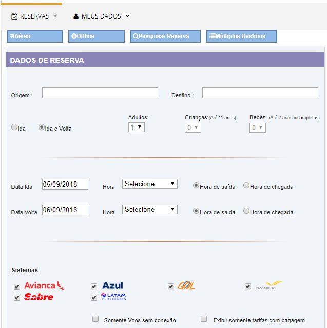 Introdução Para proceder com a reserva de passagens é necessário acompanhar este guia de forma fiel.