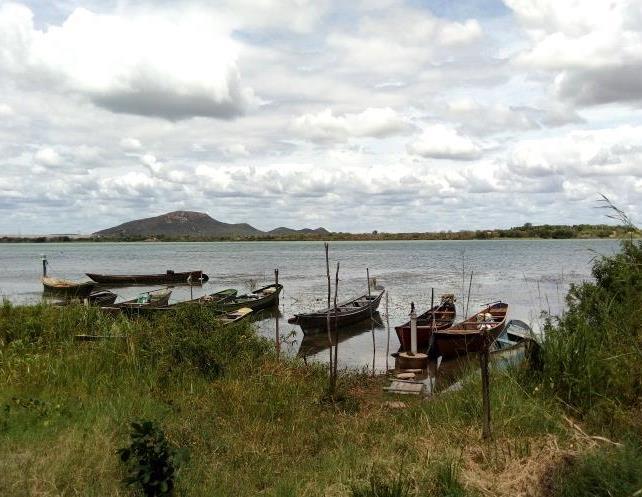 Localização das comunidades estudadas. Balneário de Chico Periquito e Porto de Juacema, Sobradinho, Bahia, Brasil.