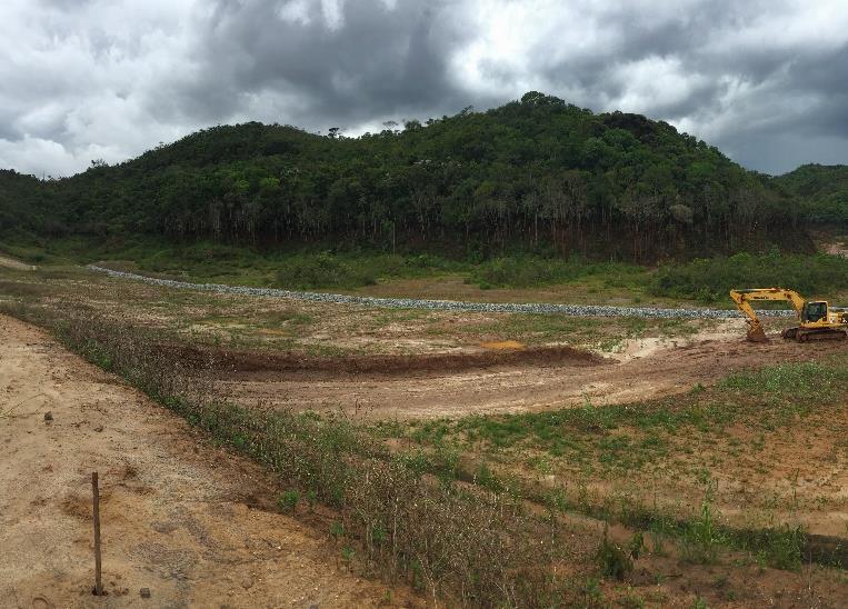 Principais Ações Obras de bioengenharia e revegetação 1. Atividades de reconformação. 2.