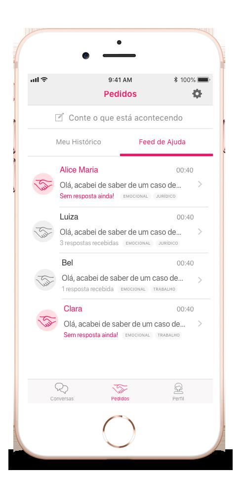 E as novidades não param por aí, a versão ios, aquela específica para usuárias de iphone, chega para alegrar os corações das seguidoras que não conseguiam fazer parte da rede por conta do sistema