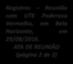 Registros Reunião com UTE