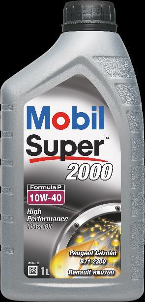 MOBIL SUPER 3000 F-F 5W20 API SN ACEA A1/B1 Ford WSS-M2C948-B MOBIL SUPER 2000 F-P