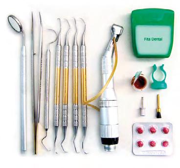 RECURSOS DISPONÍVEIS A descontaminação dentária, em geral, é uma prática cogitada para instrumentos manuais, sônicos, ultrassônicos e os contra-ângulos e